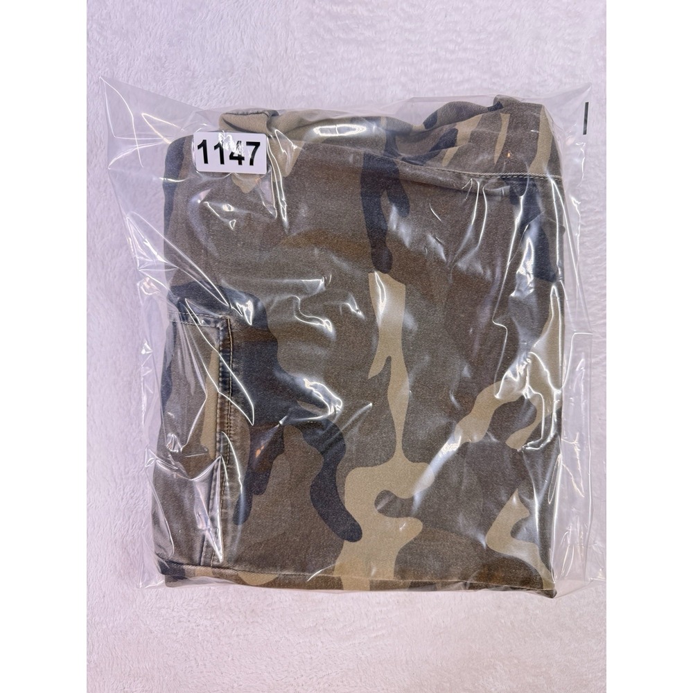 Kut From The Kloth Ashton Camo Barrel Leg Pant Size 6 High Rise Cotton Blend - Picture 11 of 11